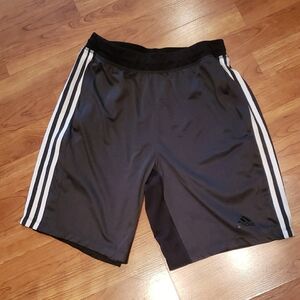 Adidas Men's Black Athletic Shorts